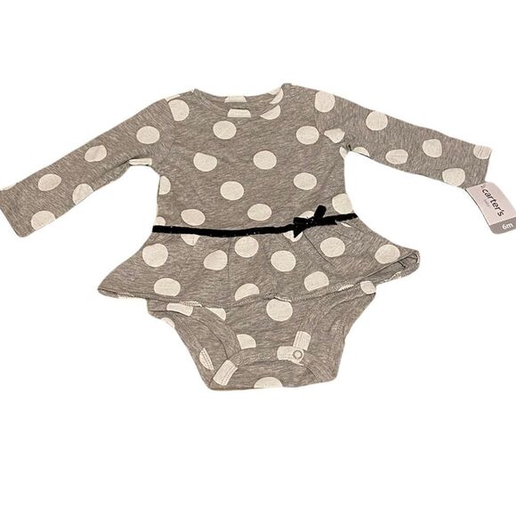 Carter’s | Polka Dot Onesie - Picture 1 of 12